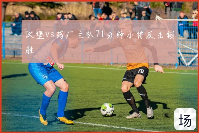 汉堡vs药厂主队71分钟小将反击锁胜